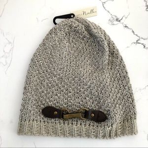 Bumble Knit Hat with Buckle Simply Noelle